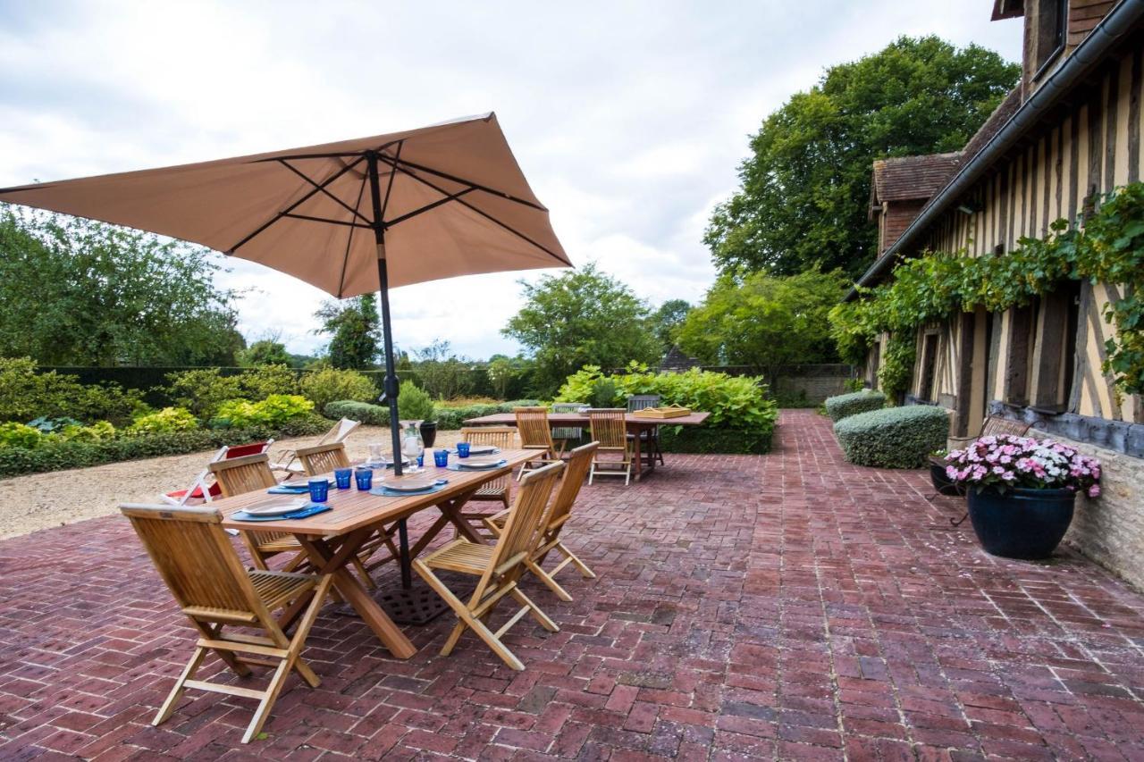Maison "Jardin Gaillard" Bieville-en-Auge エクステリア 写真