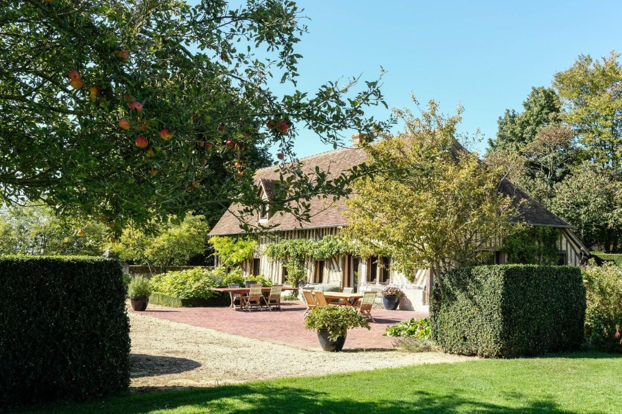 Maison "Jardin Gaillard" Bieville-en-Auge エクステリア 写真