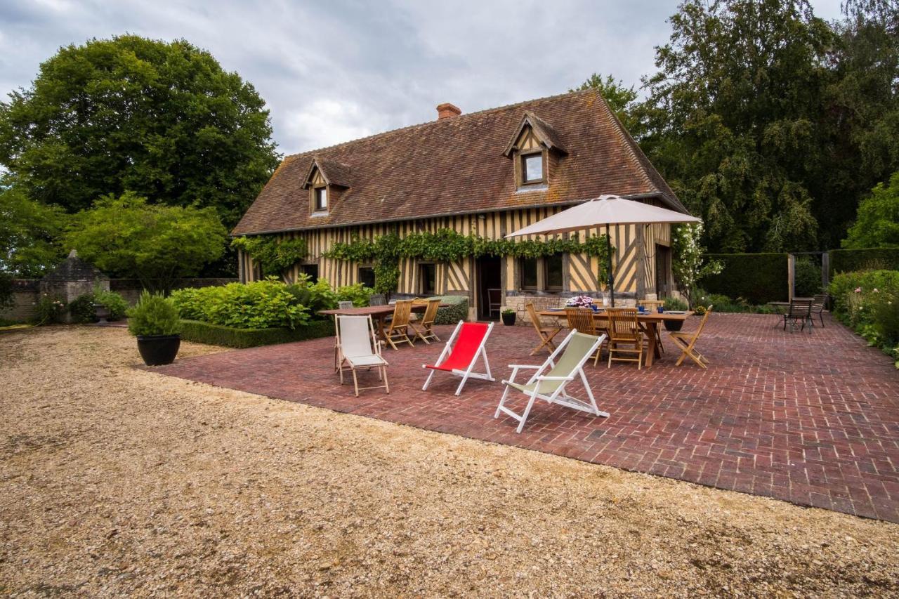 Maison "Jardin Gaillard" Bieville-en-Auge エクステリア 写真