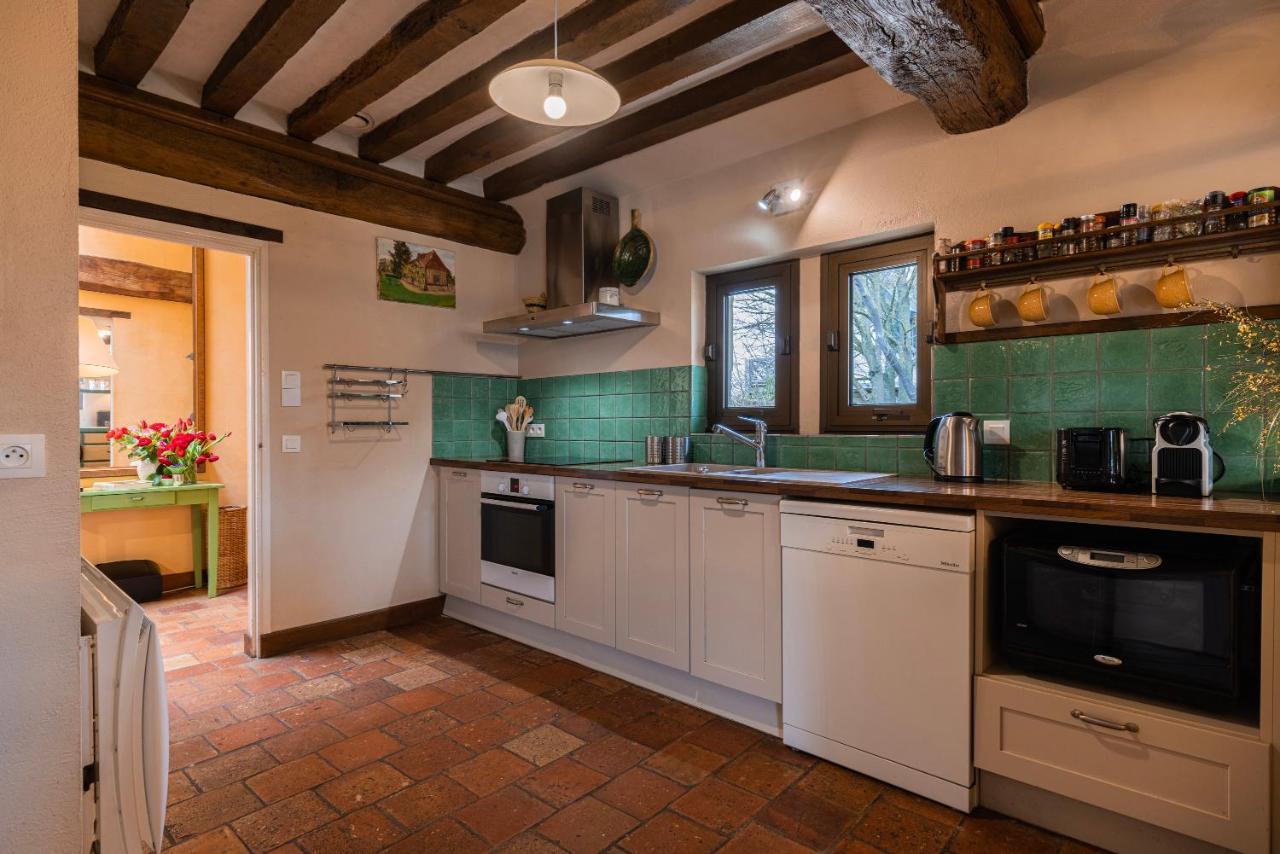 Maison "Jardin Gaillard" Bieville-en-Auge エクステリア 写真