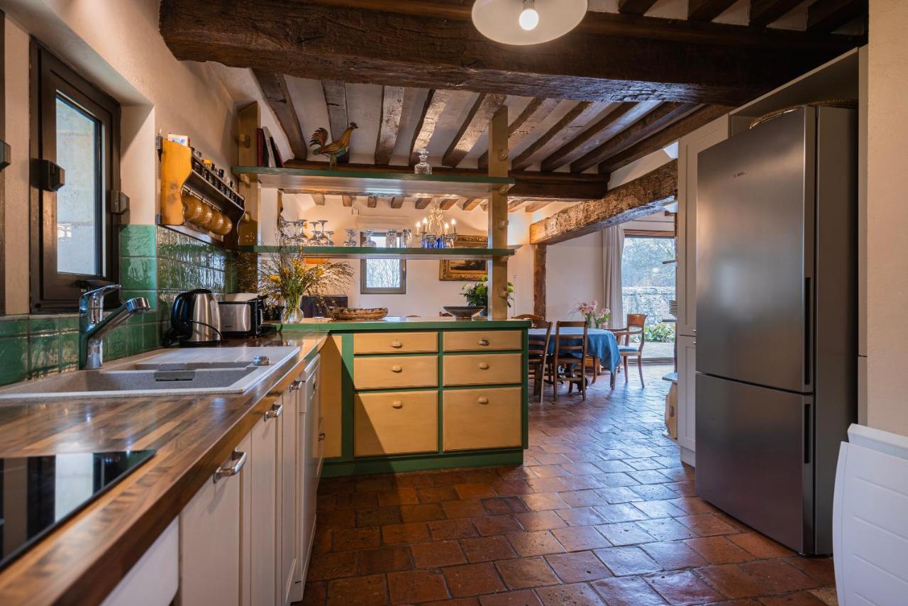 Maison "Jardin Gaillard" Bieville-en-Auge エクステリア 写真