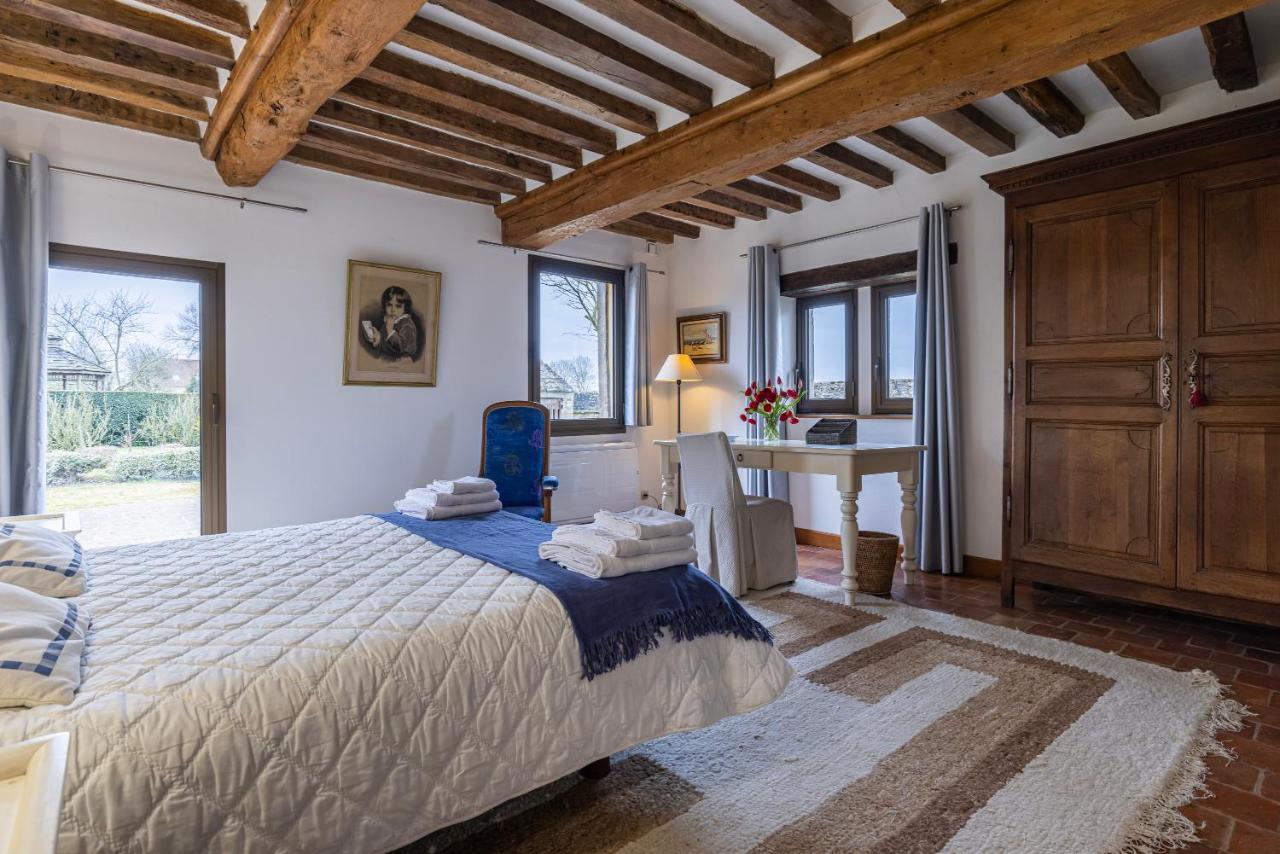 Maison "Jardin Gaillard" Bieville-en-Auge エクステリア 写真