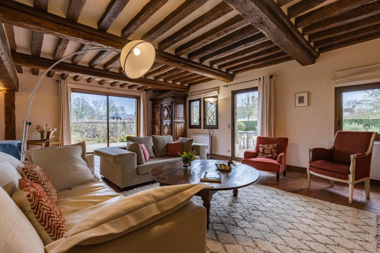 Maison "Jardin Gaillard" Bieville-en-Auge エクステリア 写真